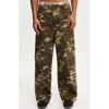 Cotton On Axel Super Baggy Cargo Pant In Dark Camo