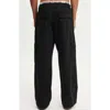 Cotton On Axel Super Baggy Cargo Pant In Jet Black Herringbone