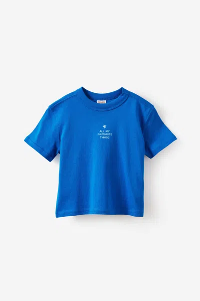 Cotton On Kids' Baby Essential Short Sleeve Graphic Tee In Blue