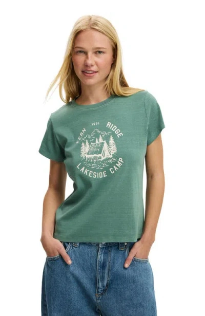 Cotton On Baby Graphic Tee In Green