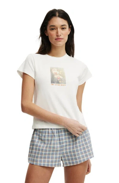 Cotton On Baby Graphic Tee In White