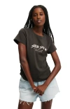Cotton On Baby Graphic Tee In Solar Sun Washed Black