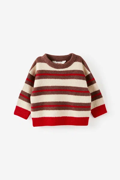 Cotton On Kids' Baby Knit Jumper In Brown