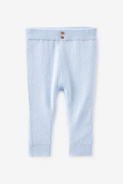 Cotton On Kids' Baby Organic Blend Knit Legging In Blue