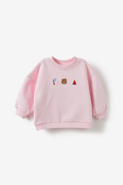 Cotton On Kids' Baby Sweater In Pink