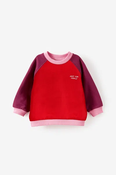 Cotton On Kids' Baby Sweater In Red