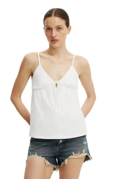 Cotton On Babydoll Cami In White