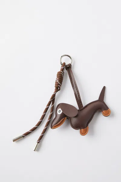 Cotton On Bag Charm In Padded Dachshund Rope