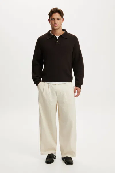 Cotton On Baggy Barrel Pant In White