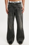Cotton On Baggy Bootcut Jean In Domino Black