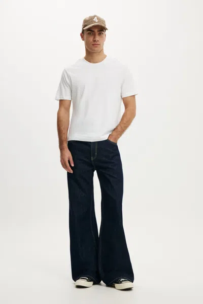 Cotton On Baggy Bootcut Jean In Snap Blue