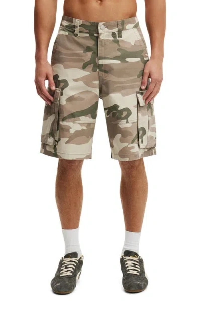 Cotton On Baggy Cargo Short In Gray
