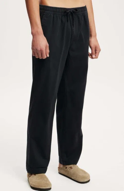 Cotton On Baggy Casual Pant In Black