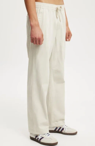 Cotton On Baggy Casual Pant In Light Stone