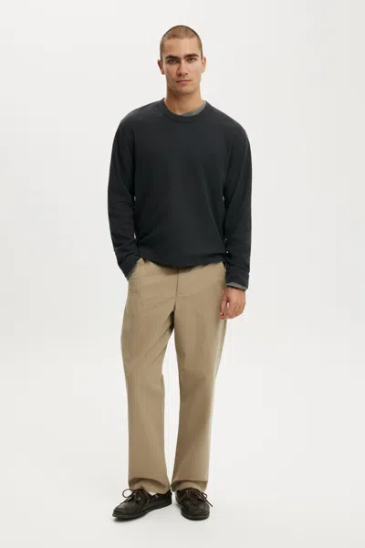 Cotton On Baggy Chino Pant In Camel