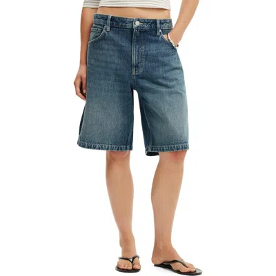 Cotton On Baggy Denim Short In Blue