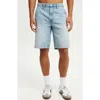 Cotton On Baggy Denim Short In Rush Blue