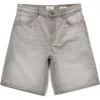 Cotton On Baggy Denim Short In Gray
