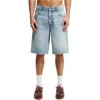 Cotton On Baggy Denim Short In Vision Blue