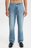 Cotton On Baggy Straight Leg Jeans In Carpenter Sliver Blue