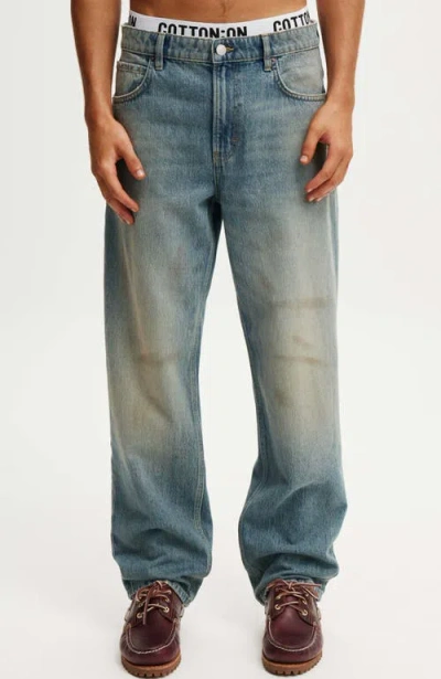 Cotton On Baggy Jean In Nova Blue