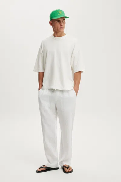 Cotton On Baggy Linen Pant In White