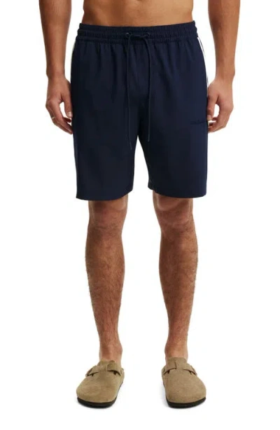 Cotton On Baggy Swim Short In Navy Panel