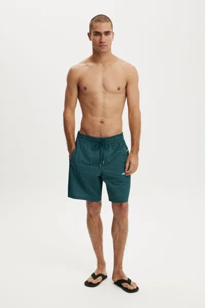 Cotton On Baggy Swim Short In Blue