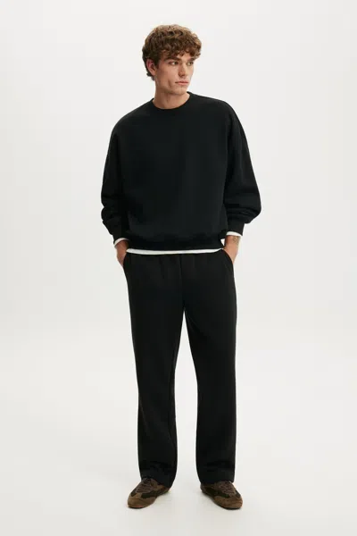 Cotton On Baggy Track Pant In Black