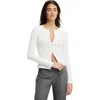 Cotton On Bailey Button Detail Cardi In White