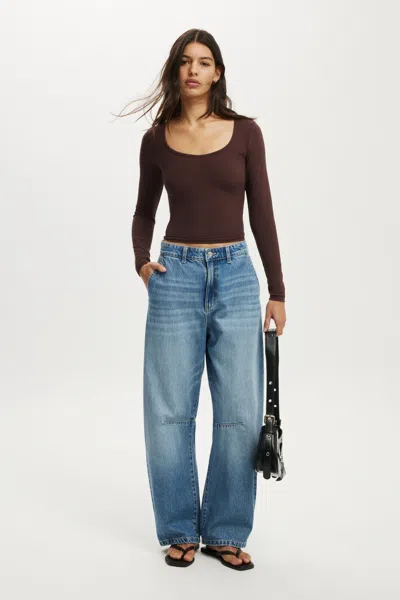 Cotton On Barrel Jean In Blue