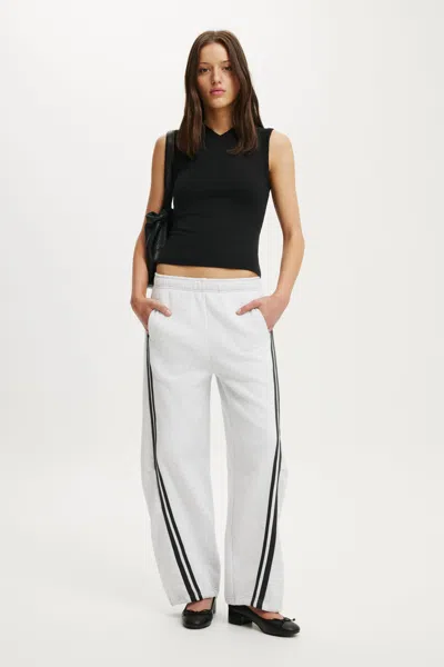Cotton On Barrel Leg Sweatpant In White