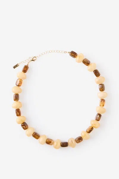 Cotton On Beaded Necklace In Multi