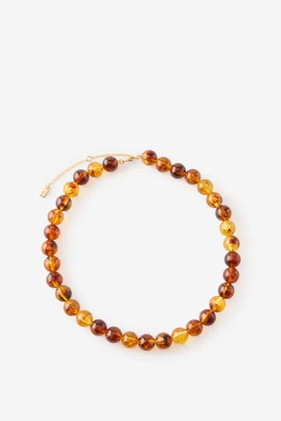 Cotton On Beaded Necklace In Multi