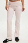 Cotton On Bella Bootleg Pant In Soft Pink