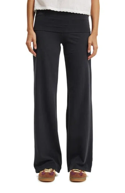 Cotton On Bella Straight Leg Pant In Washed Slate