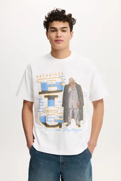 Cotton On Biggie Music Box Fit T-shirt In Multi