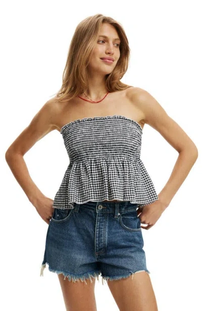 Cotton On Billie Shirred Tube Top