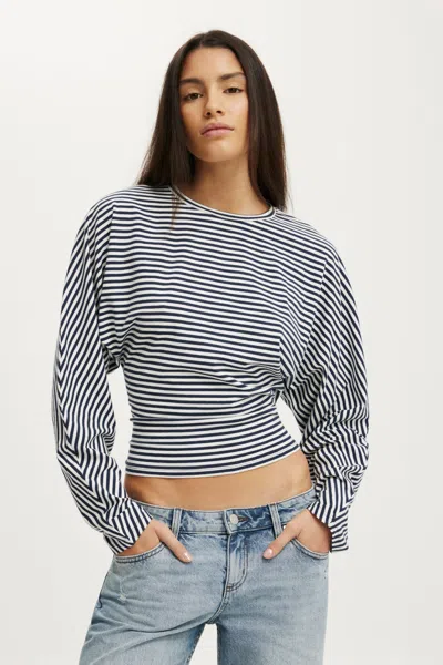 Cotton On Blair Batwing Long Sleeve In Multi