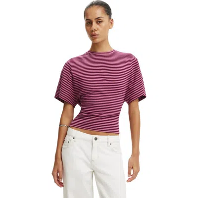 Cotton On Blair Batwing Short Sleeve Tee In Multi