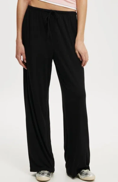 Cotton On Blair Wide Leg Pant In Black