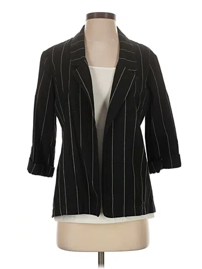 Pre-owned Cotton On Blazer Jacket In Black