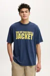 Cotton On Blink 182 Music Box Fit T-shirt In Blue