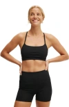 Cotton On Body 365 Keyhole Crop In Black