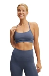 Cotton On Body 365 Keyhole Crop In Folkstone Grey