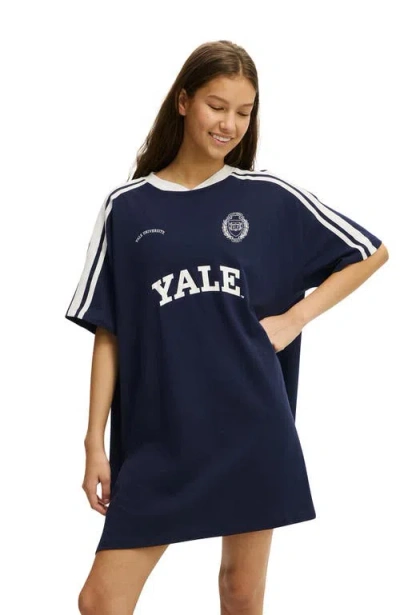 Cotton On Body 90 S Sporty Tshirt Nightie In Blue