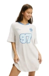 Cotton On Body 90 S Sporty Tshirt Nightie In Neutral