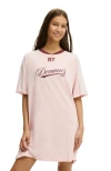 Cotton On Body 90 S Sporty Tshirt Nightie In Pink