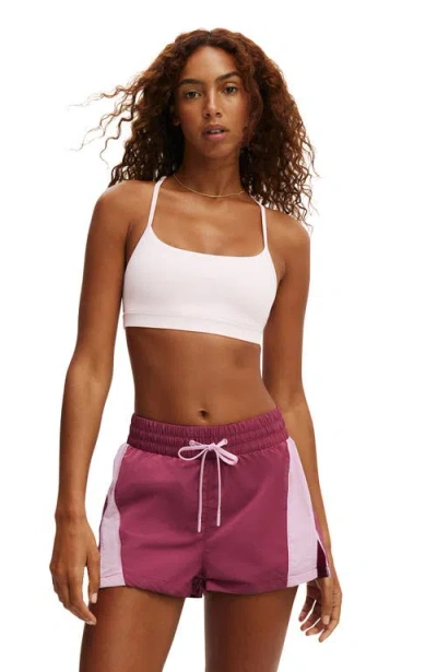 Cotton On Body Active 365 Keyhole Crop In Red