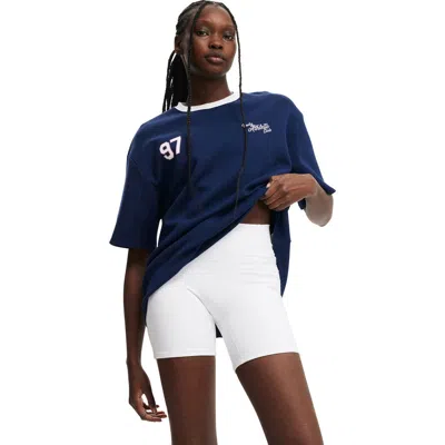Cotton On Body Active Ballpark Oversized Graphic Tshirt